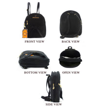 Load image into Gallery viewer, Bow Pattern Double Zip Girls BackPack - myStore20202019