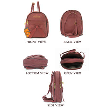 Load image into Gallery viewer, Bow Pattern Double Zip Girls BackPack - myStore20202019