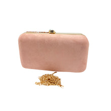 Load image into Gallery viewer, Designer C shape Front Double Color Stone Frame Clutch - myStore20202019