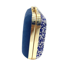 Load image into Gallery viewer, Designer Full Front Double Color Stone Frame Clutch - myStore20202019