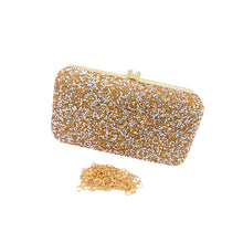 Load image into Gallery viewer, Designer Full Front Double Color Stone Frame Clutch - myStore20202019