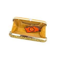 Load image into Gallery viewer, Designer Full Front Double Color Stone Frame Clutch - myStore20202019