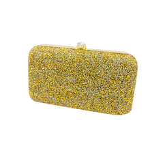 Load image into Gallery viewer, Designer Full Front Double Color Stone Frame Clutch - myStore20202019