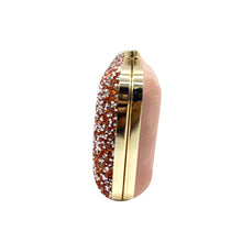 Load image into Gallery viewer, Designer Full Front Double Color Stone Frame Clutch - myStore20202019