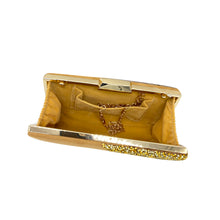 Load image into Gallery viewer, Designer Half Front Double Color Stone Frame Clutch - myStore20202019