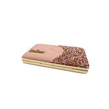 Load image into Gallery viewer, Designer Half Front Double Color Stone Frame Clutch - myStore20202019