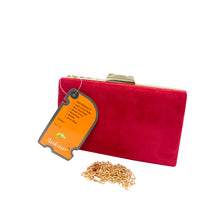 Load image into Gallery viewer, Designer Half Front Double Color Stone Frame Clutch - myStore20202019