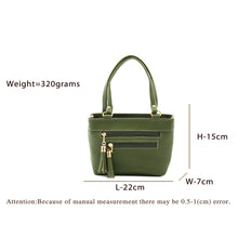 Load image into Gallery viewer, Double Front Zip Ladies Mini Hand Bag - myStore20202019