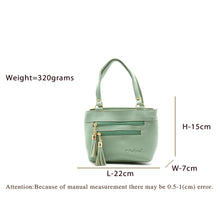 Load image into Gallery viewer, Double Front Zip Ladies Mini Hand Bag - myStore20202019
