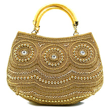 Load image into Gallery viewer, Double Handle Three Circle Moti Women Clutch - myStore20202019