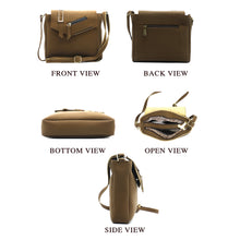 Load image into Gallery viewer, Double Zip Buckle Zip Women Sling Bag - myStore20202019