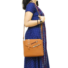 Load image into Gallery viewer, Double Zip Buckle Zip Women Sling Bag - myStore20202019