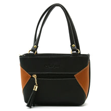 Load image into Gallery viewer, Double Zip Double Color Front Zip Ladies Mini Hand Bag - myStore20202019