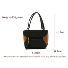 Load image into Gallery viewer, Double Zip Double Color Front Zip Ladies Mini Hand Bag - myStore20202019