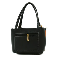 Load image into Gallery viewer, Double Zip Double Color Front Zip Ladies Mini Hand Bag - myStore20202019