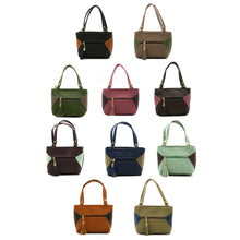 Load image into Gallery viewer, Double Zip Double Color Front Zip Ladies Mini Hand Bag - myStore20202019
