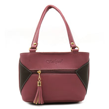 Load image into Gallery viewer, Double Zip Double Color Front Zip Ladies Mini Hand Bag - myStore20202019