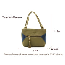 Load image into Gallery viewer, Double Zip Double Color Front Zip Ladies Mini Hand Bag - myStore20202019