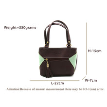 Load image into Gallery viewer, Double Zip Double Color Front Zip Ladies Mini Hand Bag - myStore20202019
