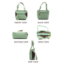 Load image into Gallery viewer, Double Zip Double Color Front Zip Ladies Mini Hand Bag - myStore20202019