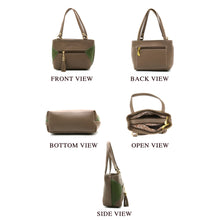 Load image into Gallery viewer, Double Zip Double Color Front Zip Ladies Mini Hand Bag - myStore20202019