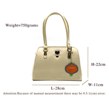 Load image into Gallery viewer, Double Zip Double Heart Fitting Jelly Ladies HandBag - myStore20202019
