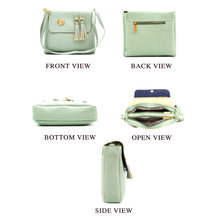 Load image into Gallery viewer, Double Zip Double Jhumkha Women Sling Bag - myStore20202019
