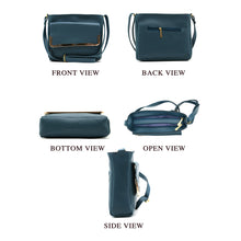 Load image into Gallery viewer, DoubBagle Zip Flap Frame Plain Women Sling - myStore20202019