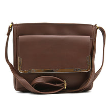 Load image into Gallery viewer, DoubBagle Zip Flap Frame Plain Women Sling - myStore20202019