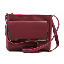 Load image into Gallery viewer, DoubBagle Zip Flap Frame Plain Women Sling - myStore20202019