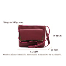 Load image into Gallery viewer, DoubBagle Zip Flap Frame Plain Women Sling - myStore20202019