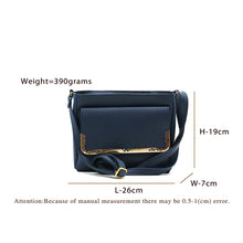 Load image into Gallery viewer, DoubBagle Zip Flap Frame Plain Women Sling - myStore20202019