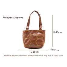 Load image into Gallery viewer, Double Zip Football Stitch Ladies Mini Hand Bag - myStore20202019