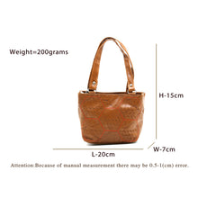 Load image into Gallery viewer, Double Zip Football Stitch Ladies Mini Hand Bag - myStore20202019