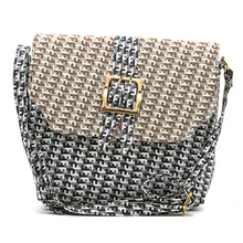 Load image into Gallery viewer, Double Zip F print Flap Buckle Women Sling Bag - myStore20202019