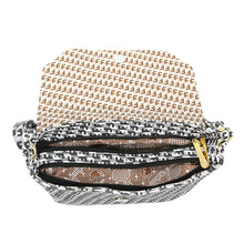 Load image into Gallery viewer, Double Zip F print Flap Buckle Women Sling Bag - myStore20202019