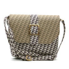 Load image into Gallery viewer, Double Zip F print Flap Buckle Women Sling Bag - myStore20202019