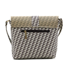 Load image into Gallery viewer, Double Zip F print Flap Buckle Women Sling Bag - myStore20202019