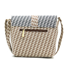 Load image into Gallery viewer, Double Zip F print Flap Buckle Women Sling Bag - myStore20202019