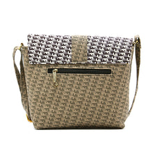 Load image into Gallery viewer, Double Zip F print Flap Buckle Women Sling Bag - myStore20202019
