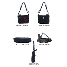 Load image into Gallery viewer, Double Zip Lock Flower Women Sling - myStore20202019