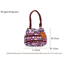 Load image into Gallery viewer, Double Zip Multicolor Ladies Hand Bag - myStore20202019