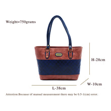 Load image into Gallery viewer, Double Zip Quilled Women HandBag - myStore20202019
