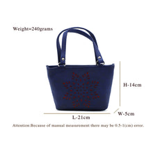 Load image into Gallery viewer, Double Zip Star Cutwork Ladies Mini HandBag - myStore20202019