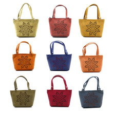 Load image into Gallery viewer, Double Zip Star Cutwork Ladies Mini HandBag - myStore20202019