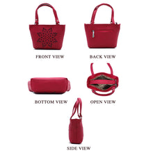 Load image into Gallery viewer, Double Zip Star Cutwork Ladies Mini HandBag - myStore20202019