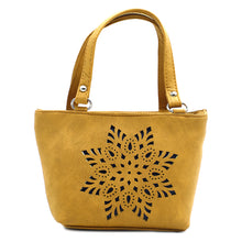 Load image into Gallery viewer, Double Zip Star Cutwork Ladies Mini HandBag - myStore20202019