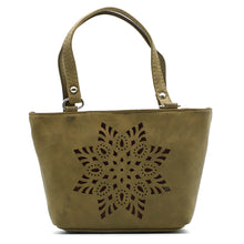 Load image into Gallery viewer, Double Zip Star Cutwork Ladies Mini HandBag - myStore20202019