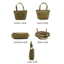 Load image into Gallery viewer, Double Zip Star Cutwork Ladies Mini HandBag - myStore20202019