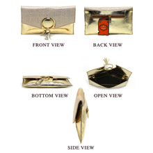 Load image into Gallery viewer, Envelope Bangle Jhumka Fitting Ladies Clutch - myStore20202019